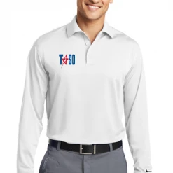 Stripes Plus TASO Embroidered Nike Volleyball Long Sleeve Shirt