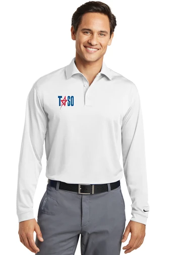 Stripes Plus TASO Embroidered Nike Volleyball Long Sleeve Shirt 1 Stripes Plus TASO Embroidered Nike Volleyball Long Sleeve Shirt