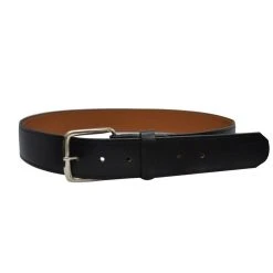 Smitty Black 1 1/2" Leather Belt Belts