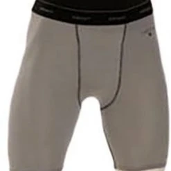 Smitty Grey Compression Shorts W/ Cup Pocket Compression Gear & Under Garments