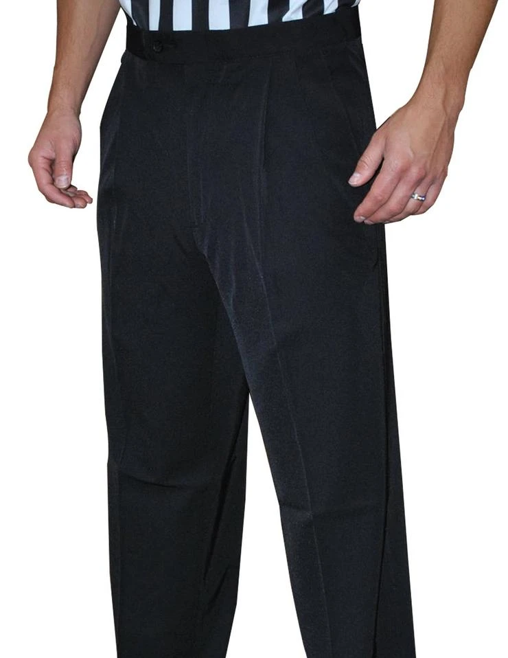 Smitty "NEW TAPERED FIT" 4-Way Stretch Black Men's Basketball Pant 1 Smitty "NEW TAPERED FIT" 4-Way Stretch Black Men's Basketball Pant