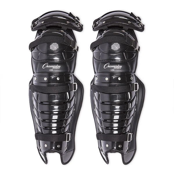 Leg Guards Champion Double Knee Umpire Leg Guard W/Wings 1 Leg Guards Champion Double Knee Umpire Leg Guard W/Wings