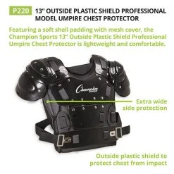 Champion Pro Model Umpire Chest Protector