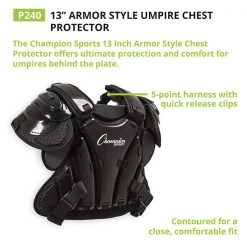 Chest Protectors Champion Armor Style Umpire Chest Protector