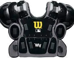 Chest Protectors WILSON MLB WEST VEST PRO GOLD 2 MEMORY FOAM UMPIRE CHEST PROTECTOR