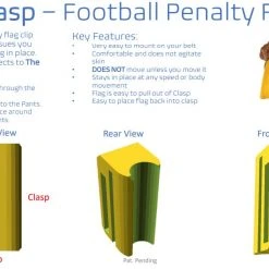 The Clasp - Football Penalty Flag Clip 7 The Clasp - Football Penalty Flag Clip