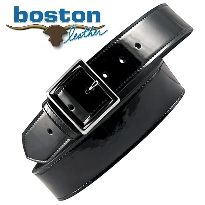 Honig's Boston Patent Leather 1 3/4" Belt Belts 1 Honig's Boston Patent Leather 1 3/4" Belt Belts
