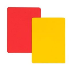 Champion Game Gear Red & Yellow Penalty Cards