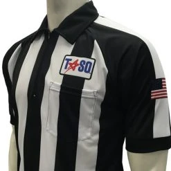 Smitty "Body Flex" TASO Sublimated Short Sleeve Football Shirt W/Placket